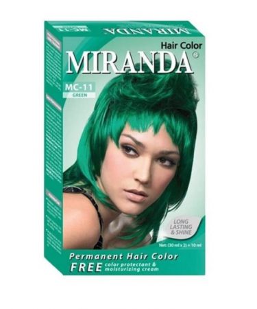 Miranda Hair Color MC-11 Green 30ml