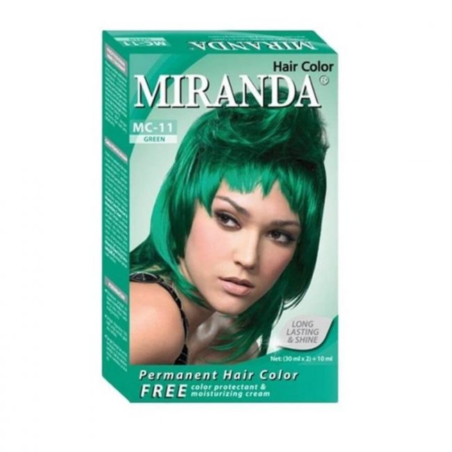 Miranda Hair Color MC-11 Green 30ml