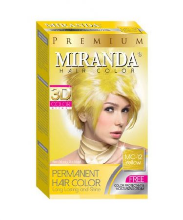 Miranda Hair Color MC-12 Yellow 30ml