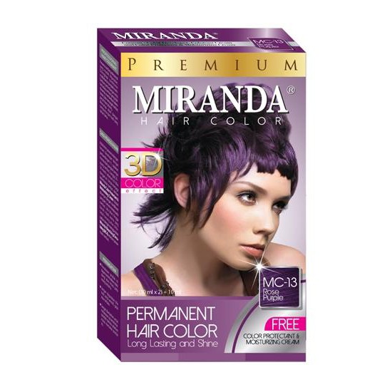 Miranda Hair Color MC-13 Rose Purple 30ml