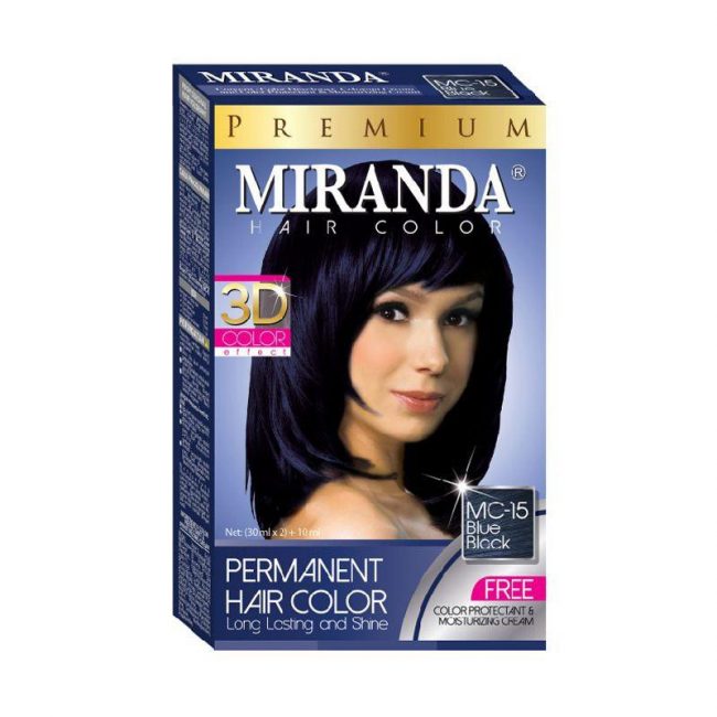 Miranda Hair Color MC-15 Blue Black 30ml