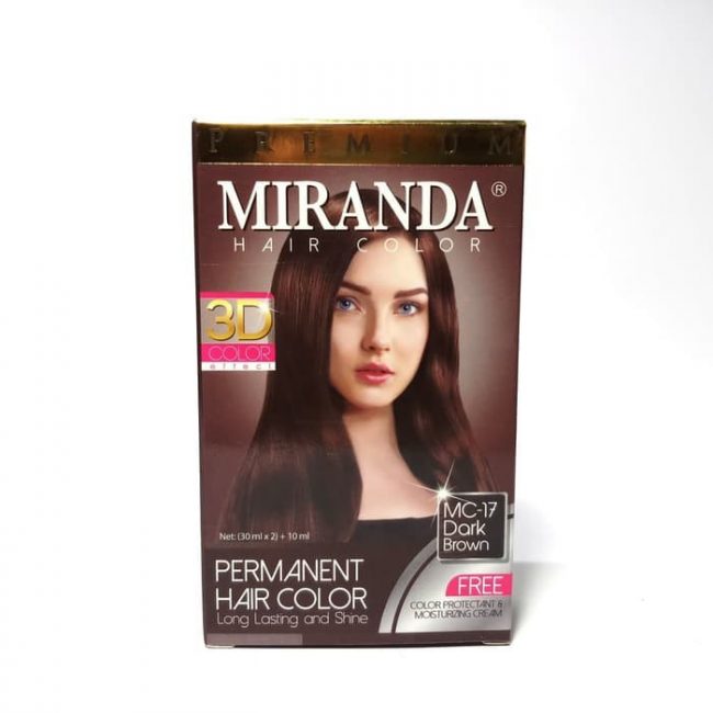 Miranda Hair Color MC-17 Dark Brown 30ml
