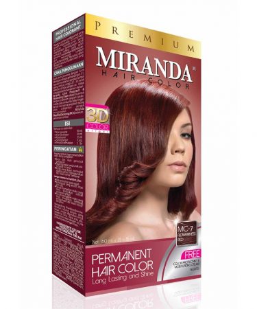 Miranda Hair Color MC-7 Floweriness Red 30ml
