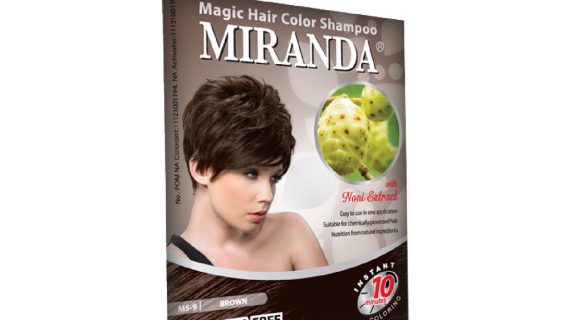 Miranda Magic Hair Color Shampoo - MS9 Brown 30ml