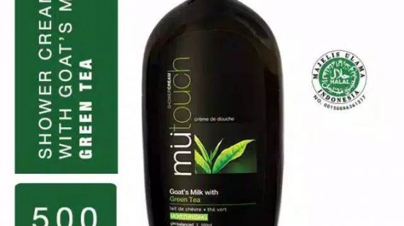 MuTouch Goat's Milk Shower Cream Green Tea 500ml