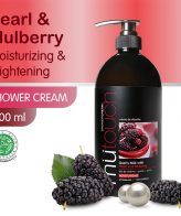 MuTouch Goat's Milk Shower Cream Pearl and Mulberry 1000ml