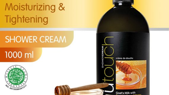 MuTouch Goat's Milk Shower Cream Royal Jelly and Honey 1000ml