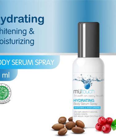MuTouch Whitening Body Serum Spray Hydrating 95ml