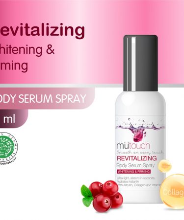 MuTouch Whitening Body Serum Spray Revitalizing 95ml