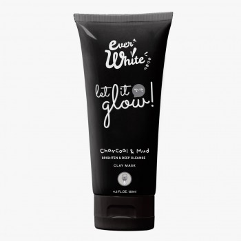 Ever White Let it Glow Charcoal & Mud Clay Mask 125ml