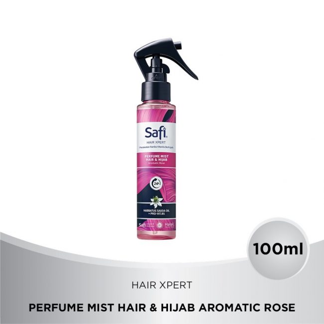 Safi Hair Xpert - Hijab & Hair Perfume Mist Aromatic Rose 100ml
