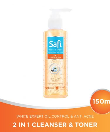 Safi White Expert Oil Control And Acne Cleanser & Toner 150ml