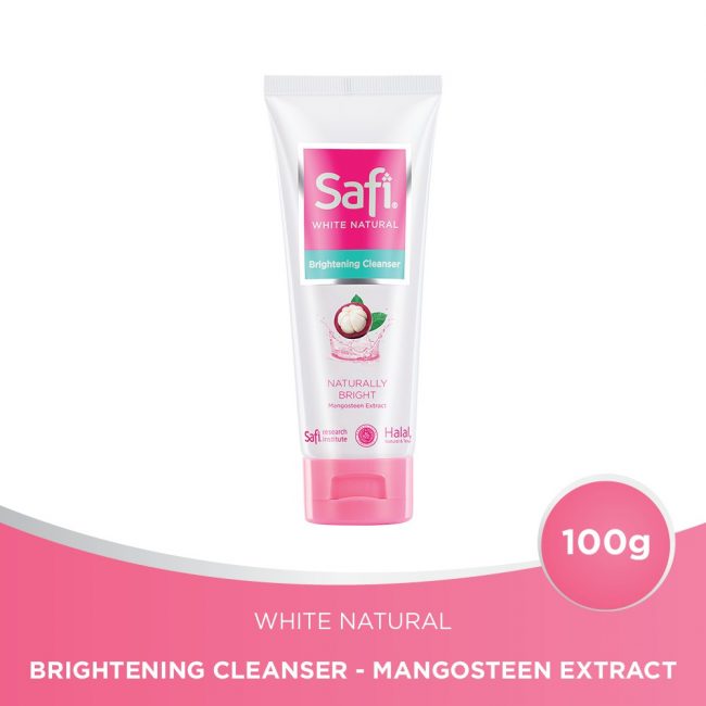 Safi White Natural Brightening Cleanser Mangosteen 100gr