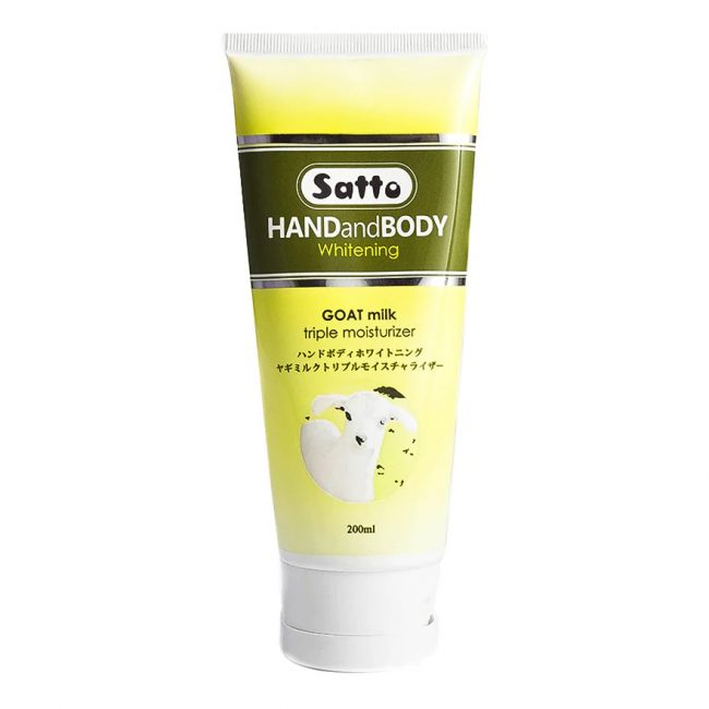 Satto Goat Milk Whitening Hand and Body Lotion 200 ml