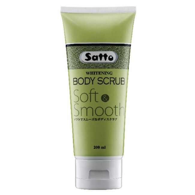 Satto Whitening Body Scrub Soft and Smooth 200 ml