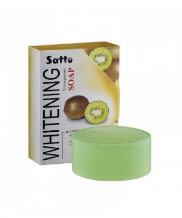 Satto Whitening Transparent Soap Kiwi