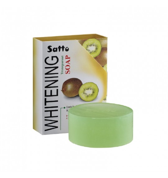 Satto Whitening Transparent Soap Kiwi