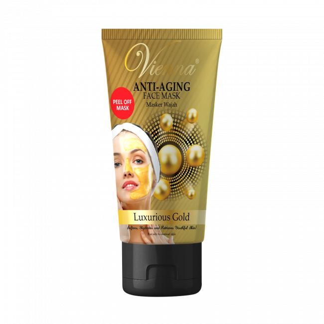 Vienna Anti Aging Face Mask Luxurious Gold 50g