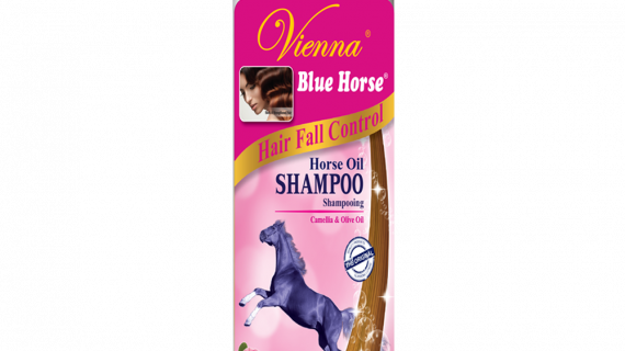 Vienna Blue Horse Shampoo Hair Fall Control