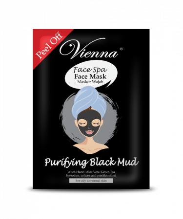 Vienna Face Spa Mask Purifying Black Mud 15ml