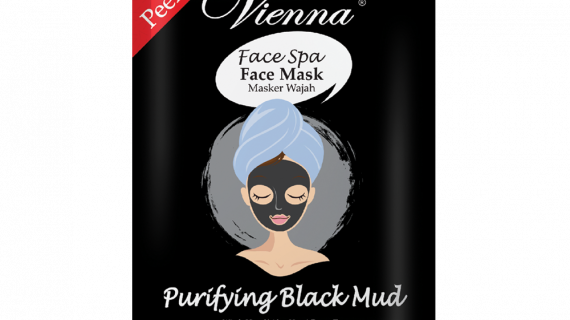 Vienna Face Spa Mask Purifying Black Mud 15ml
