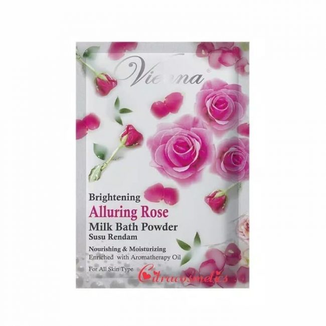 Vienna Milk Bath Powder Alluring Rose
