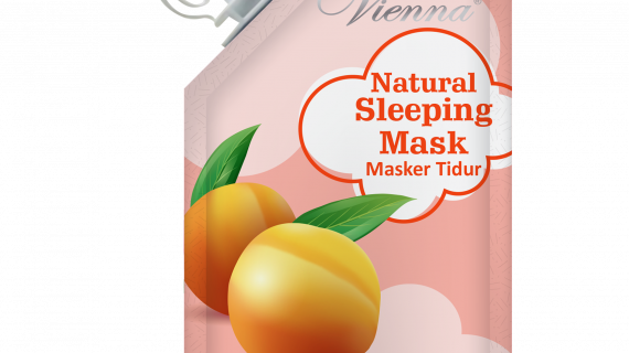 Vienna Natural Sleeping Mask Clarifying Peach