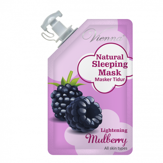 Vienna Natural Sleeping Mask Lightening Mulberry