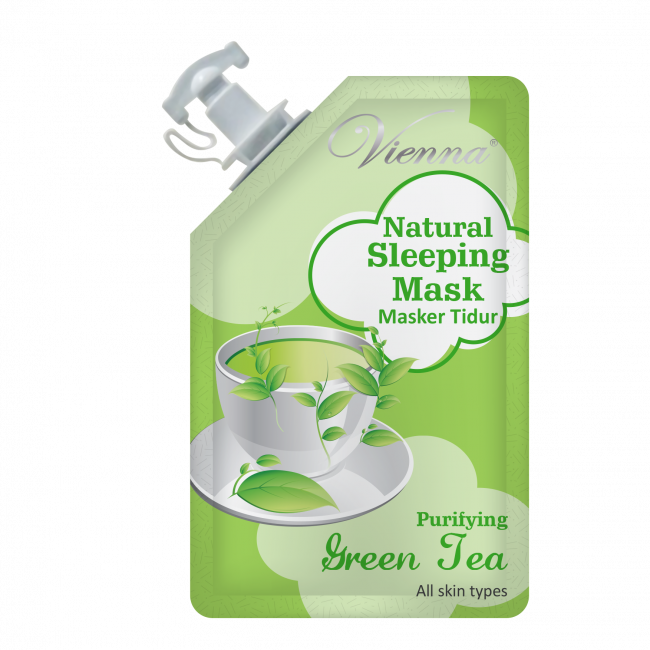 Vienna Natural Sleeping Mask Purifying Green Tea