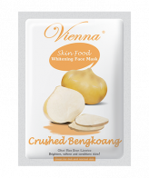 Vienna Skin Food Whitening Face Mask Crushed Bengkoang 15ml