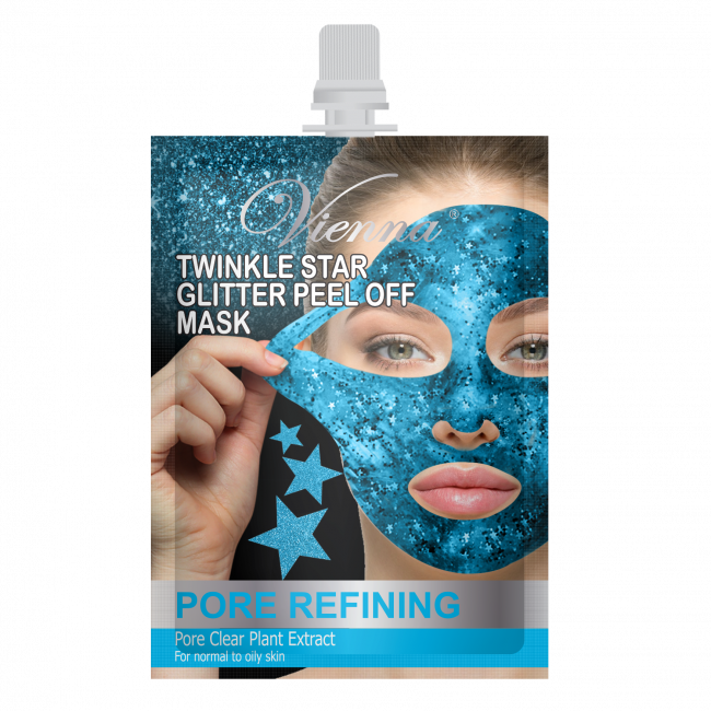 Vienna Twinkle Star Glitter Peel of Mask Pore Refining
