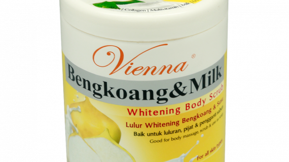 Vienna Whitening Body Scrub Bengkoang & Milk 1kg