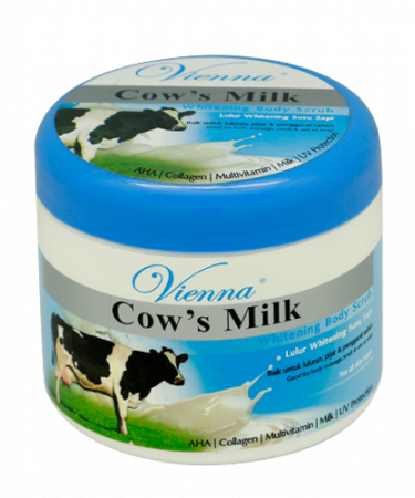 Vienna Whitening Body Scrub Cow's Milk 250g