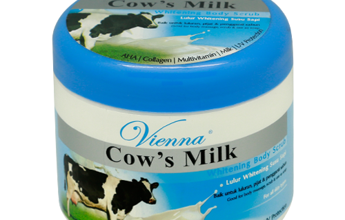 Vienna Whitening Body Scrub Cow's Milk 250g