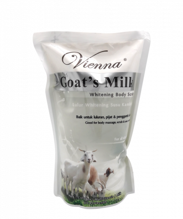 Vienna Whitening Body Scrub Refill Goat's Milk 1kg