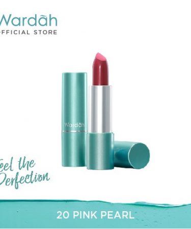 Wardah Exclusive Moist Lipstick 20 Pink Pearl 3.5 g