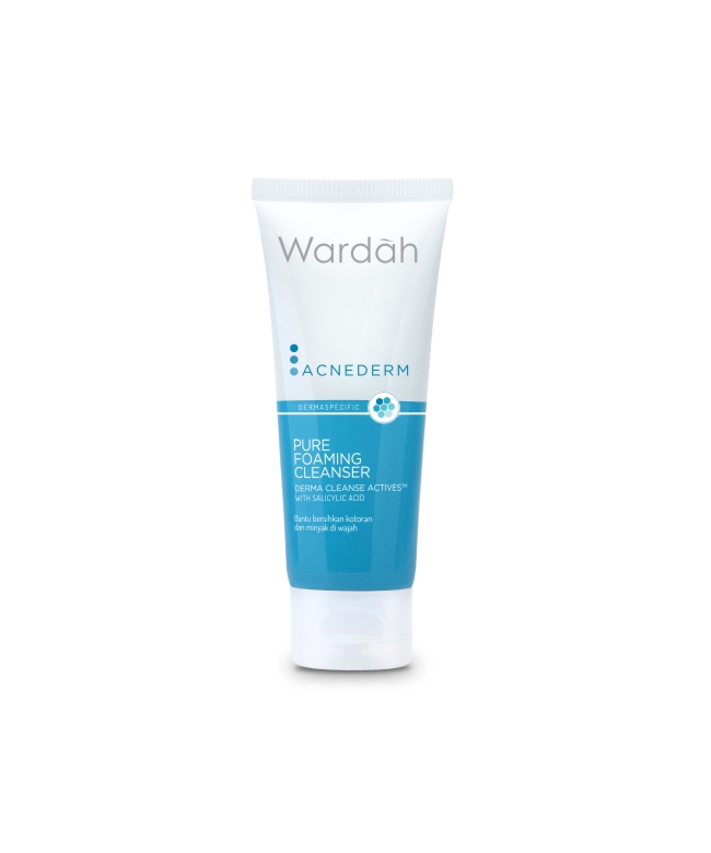 Wardah Acnederm Pure Foaming Cleanser 60ml 1
