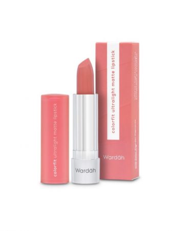 Wardah Colorfit Ultralight Matte Lipstick 02 Summer Peach 3.6 gr 2