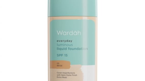 Wardah Everyday Luminous Liquid Foundation 03 Beige 40 ml