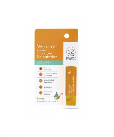 Wardah Everyday Moisture Lip Nutrition Honey 4 g 1