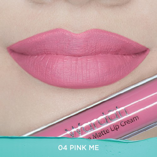 Uittrekken Goedaardig Aan boord Wardah Exclusive Matte Lip Cream 04 Pink Me 4 gr
