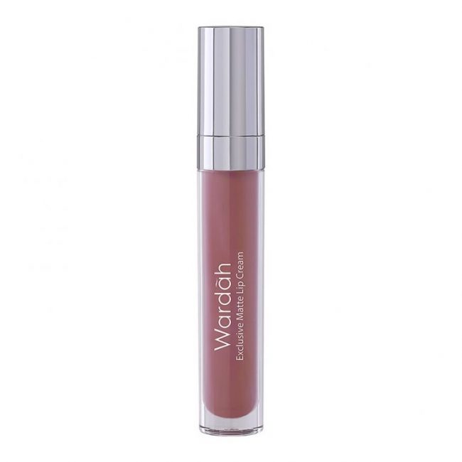 Wardah Exclusive Matte Lip Cream 09 Mauve On 4 gr