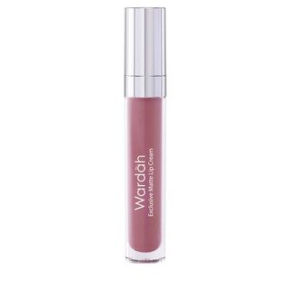 Wardah Exclusive Matte Lip Cream 15 Pinky Plumise 4 gr