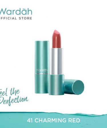 Wardah Exclusive Moist Lipstick 41 Charming Red 3.5 g