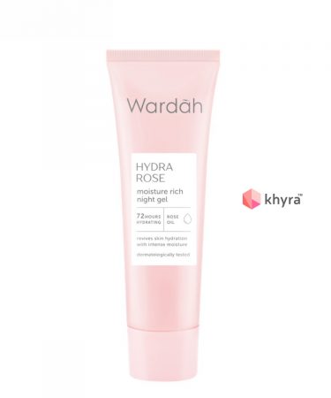 Wardah Hydra Rose Moisture Rich Night Gel 17 ml