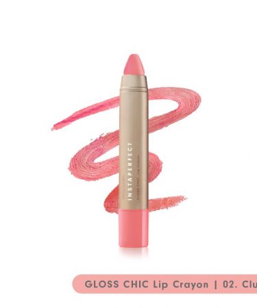 Wardah Instaperfect GLOSS CHIC Lip Crayon 02 Clue 2.7 g