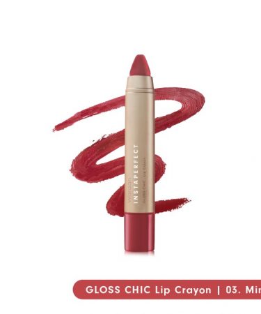 Wardah Instaperfect GLOSS CHIC Lip Crayon 03 Mind 2.7 g