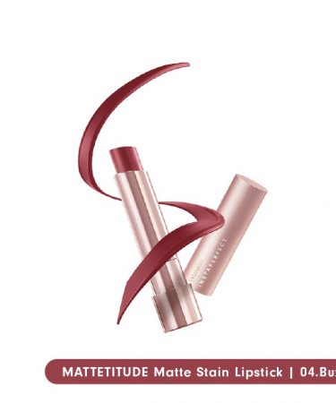 Wardah Instaperfect MATTETITUDE Matte Stain Lipstick 04. BUZZ 3.5 g