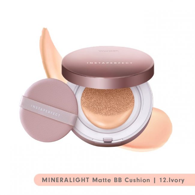 Wardah Instaperfect MINERALIGHT MATTE BB Cushion 12. IVORY 15 g