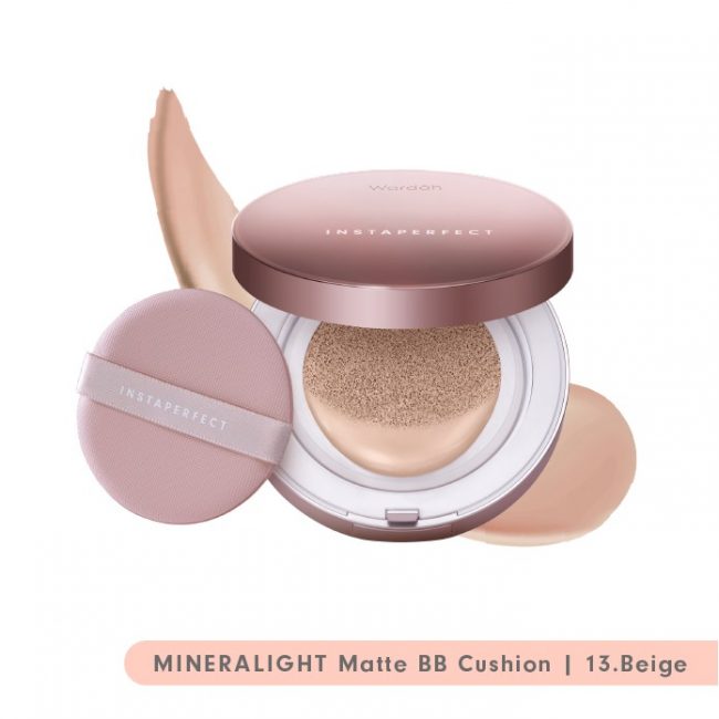 Wardah Instaperfect MINERALIGHT MATTE BB Cushion 13. BEIGE 15 g